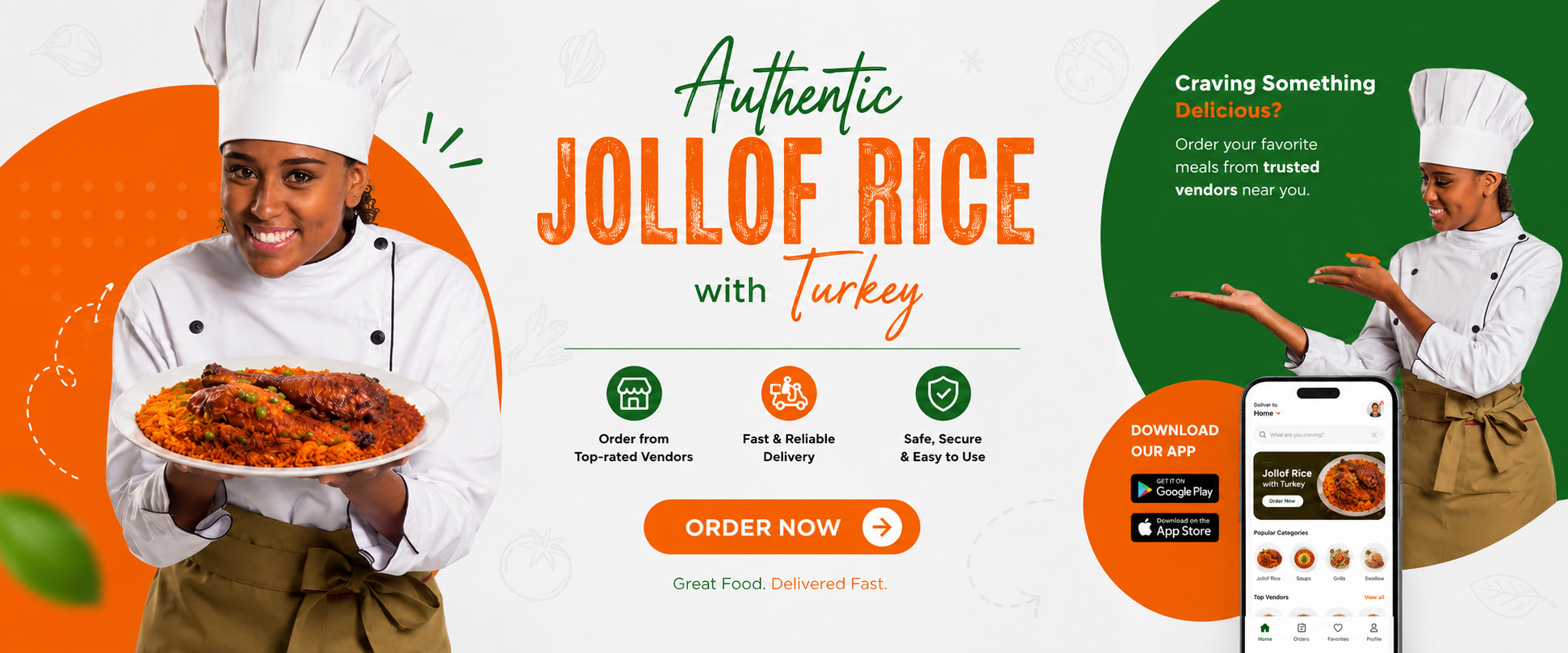 RefreshApp - Authentic Jollof Rice with Turkey